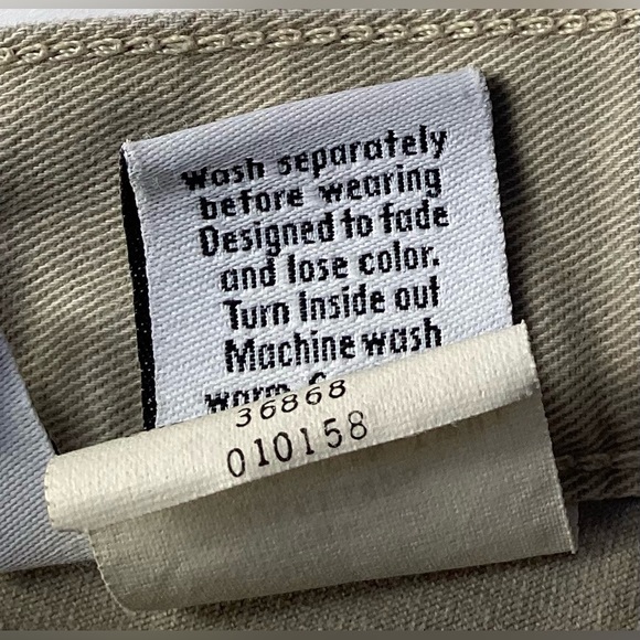 Calvin Klein Women's Jeans  khaki bootlegs  size 11 - Picture 10 of 11